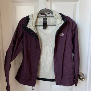 The North Face Hyvent DT rain jacket - eggplant